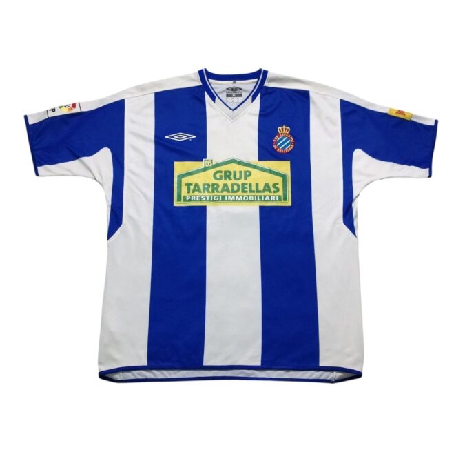 Espanyol Home Jersey 2004 Velamazan #7