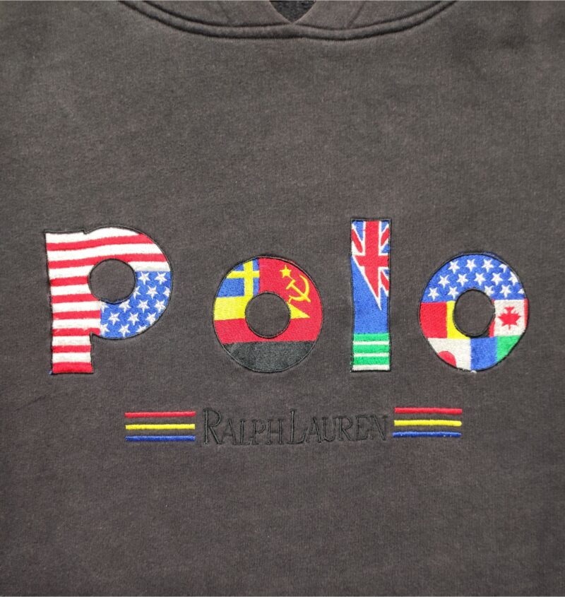 Vintage Polo Sport Hoodie - Image 2