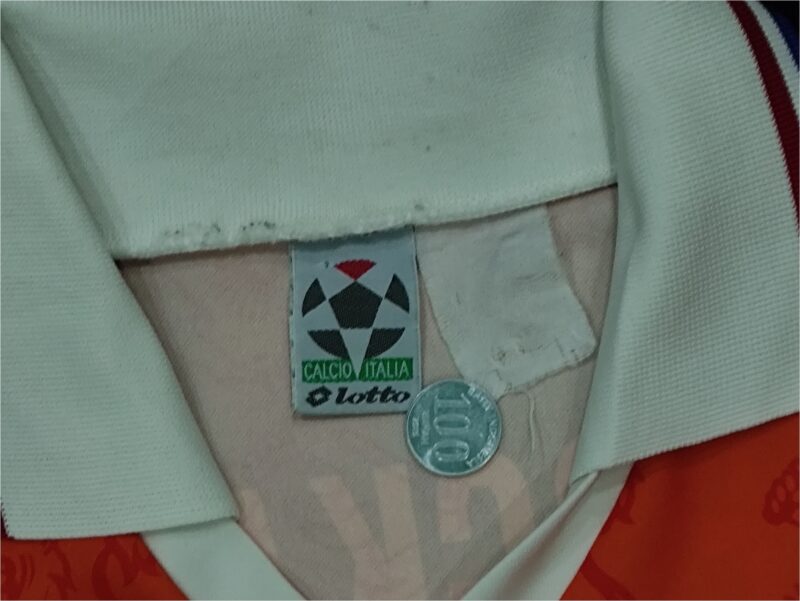 1994/95 Holland Home Football Shirt Lotto #10 Bergkamp - Image 5