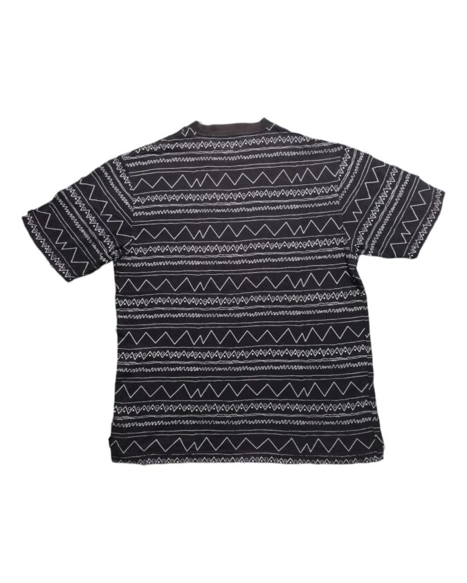 Stussy 00's OLD STUSSY All-Over Print T-Shirt Black