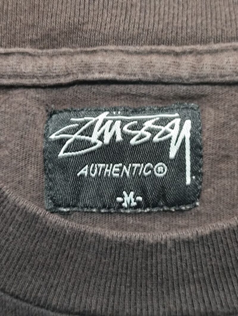 Stussy 00's OLD STUSSY All-Over Print T-Shirt Black - Image 3