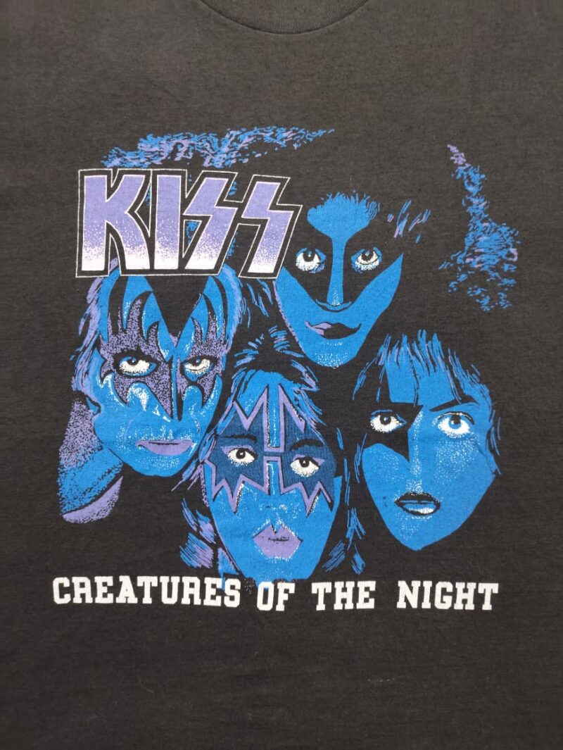 VIntage 80s KISS Creatures Of The Night - Image 3
