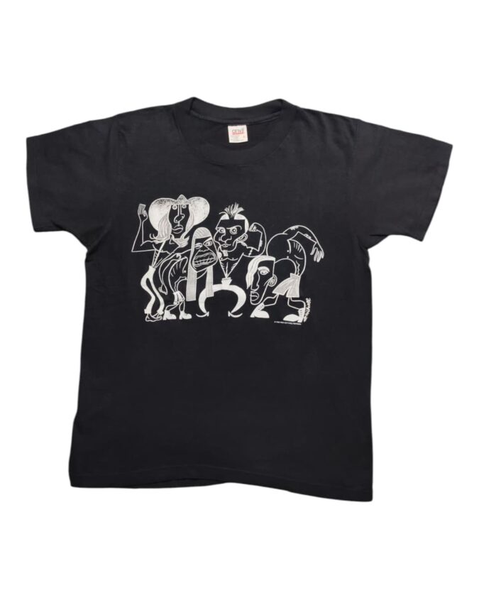 Vintage 90s Red Hot Chili Peppers (RHCP) Picasso Art Shirt