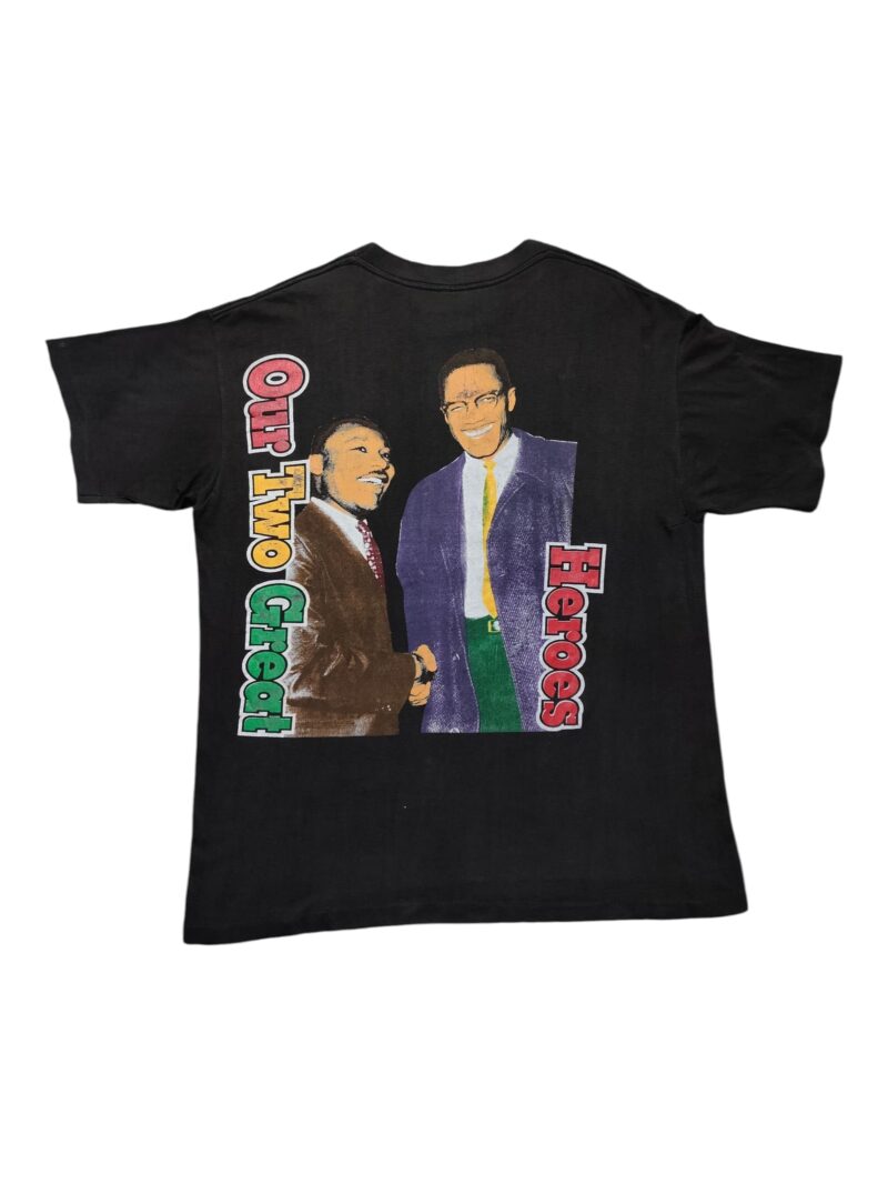 Vintage Malcolm X Our Two Great Heroes "Dryrot" - Image 2