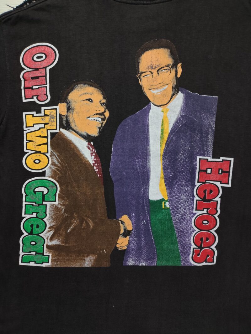 Vintage Malcolm X Our Two Great Heroes "Dryrot" - Image 4