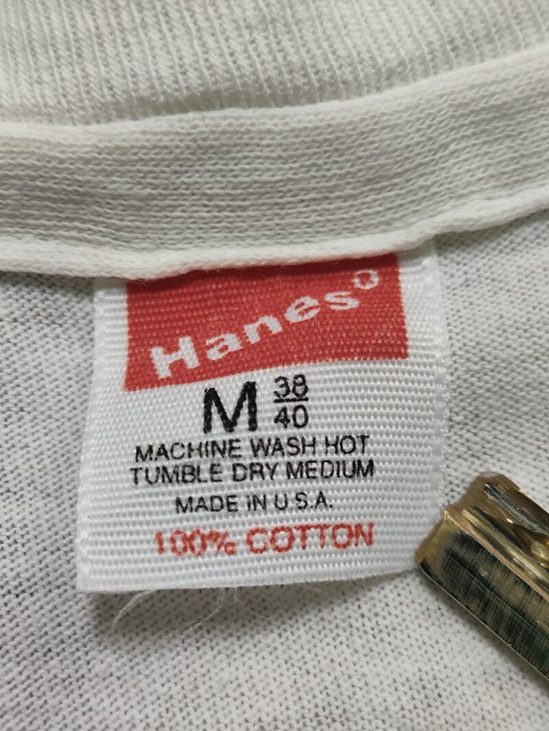 Vintage Blank Tee Hanes White - Image 3