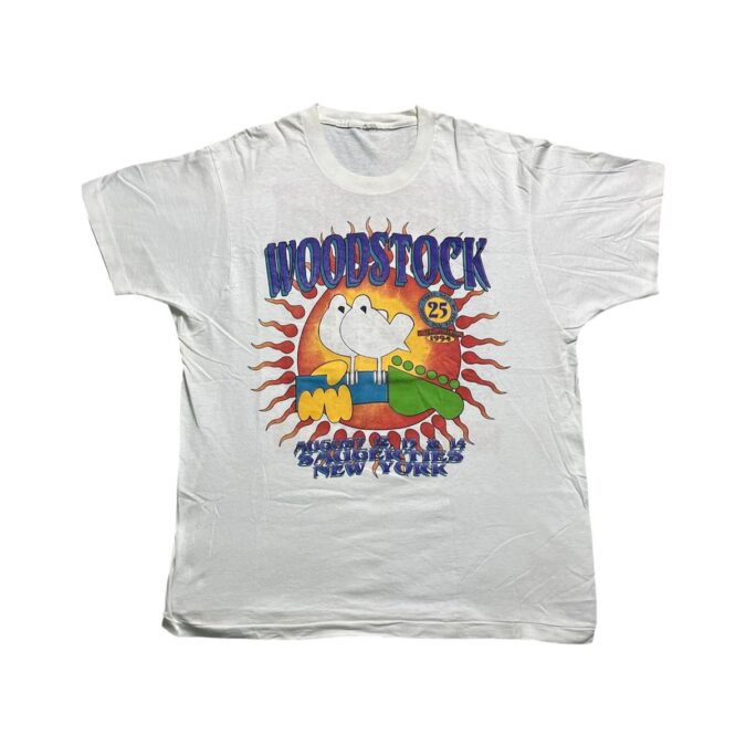 Vintage 1994 Woodstock Merch Tee