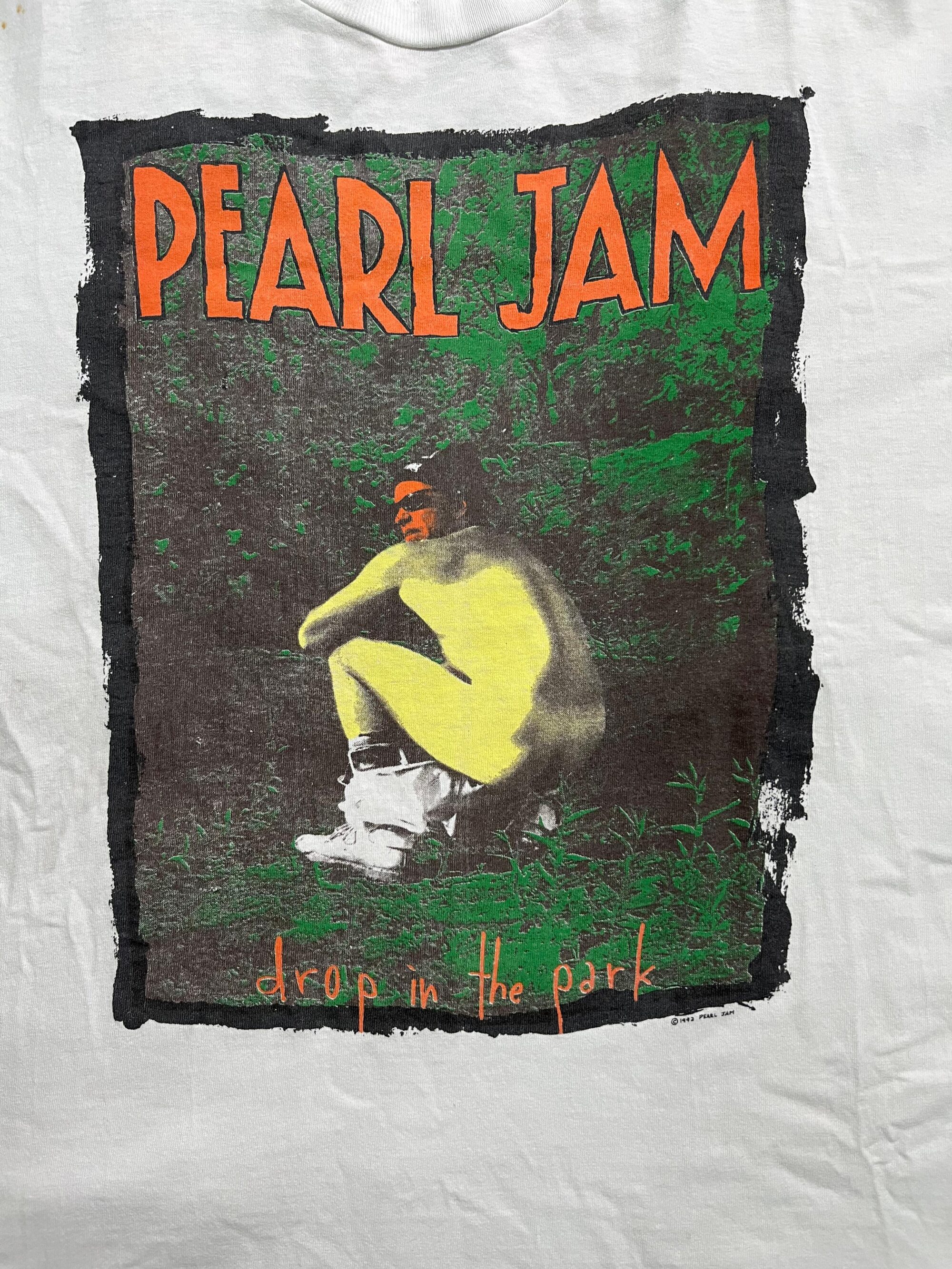 Vintage 1992 Pearl Jam Drop In The Park - Image 3