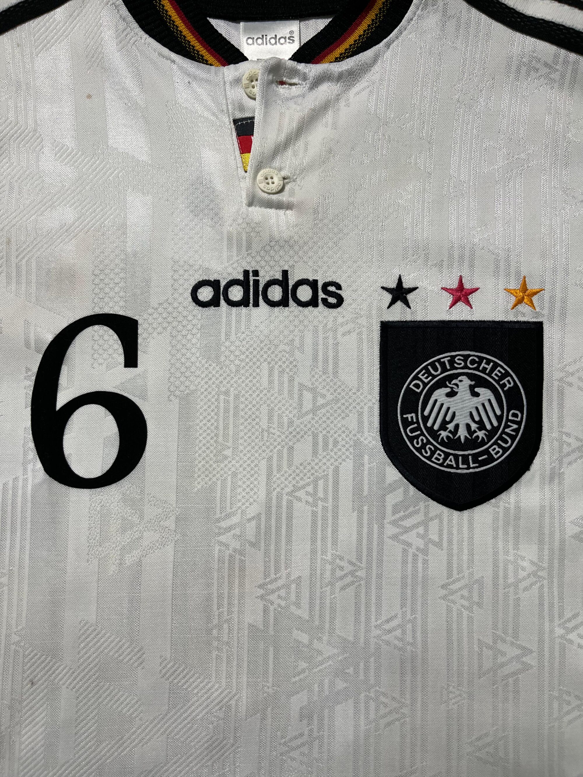 Jersey Germany Home Shirt 1996 - Image 3