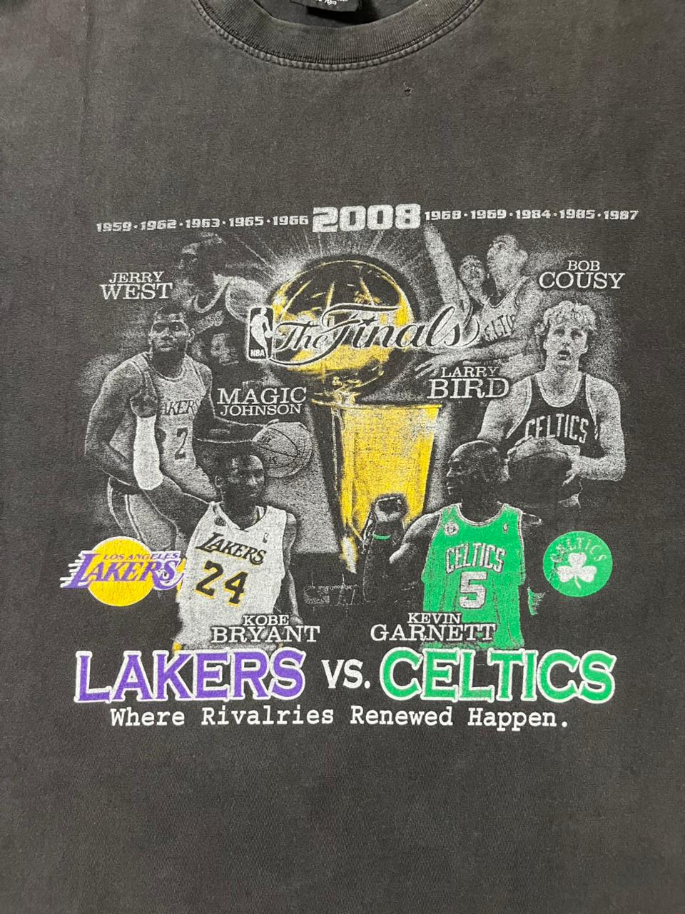 Vintage Y2K LA Lakers Vs Boston Celtic NBA Finals 2008 - Image 3
