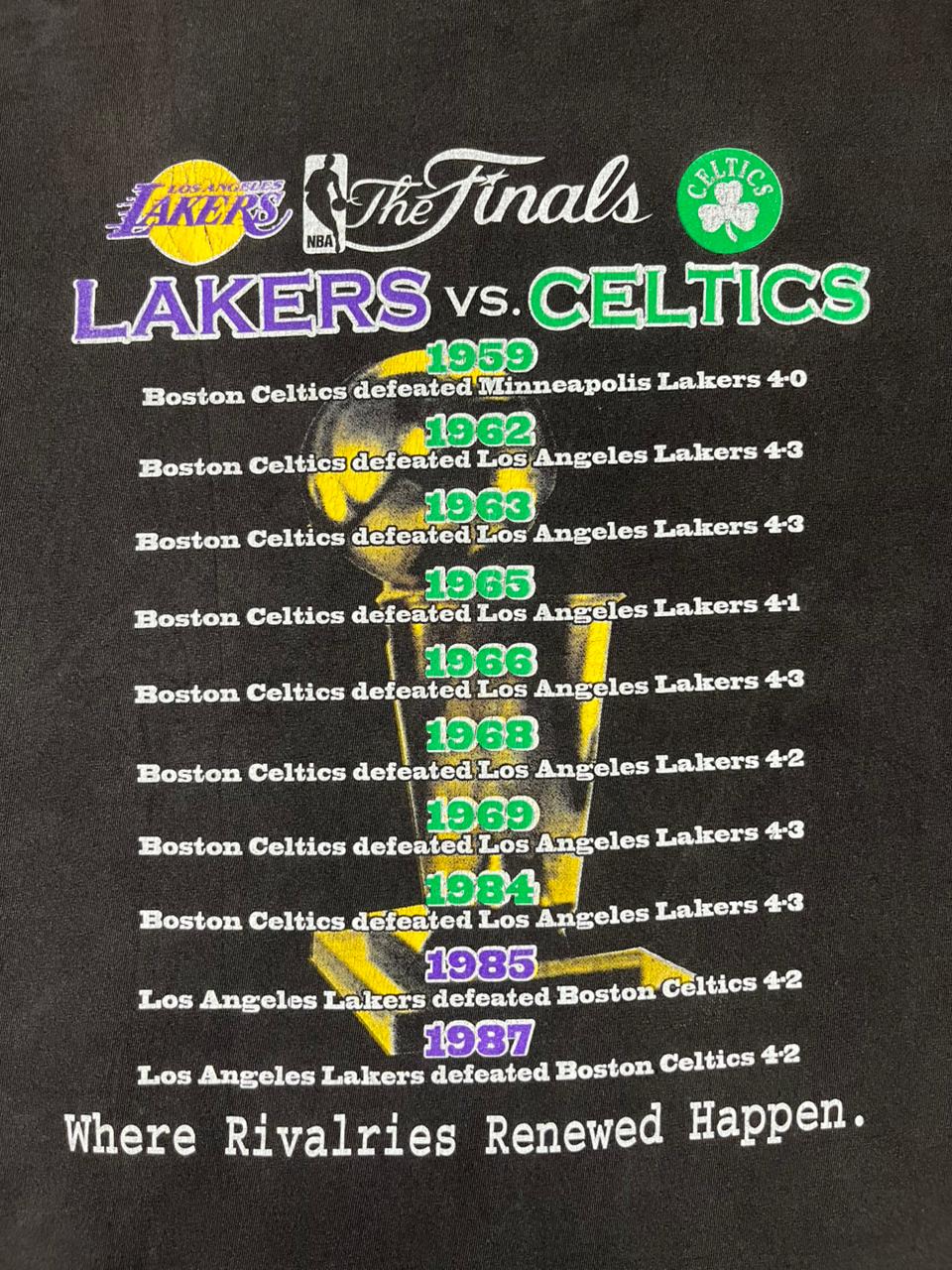 Vintage Y2K LA Lakers Vs Boston Celtic NBA Finals 2008 - Image 4