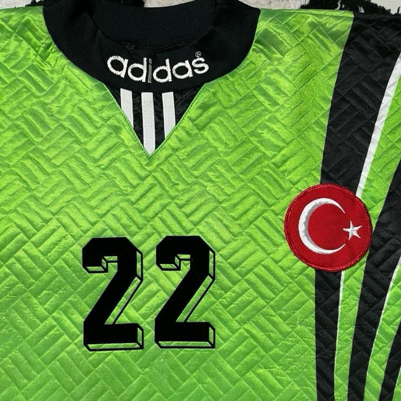 Vintage Jersey Turkey 1996 GK Shirt - Image 3