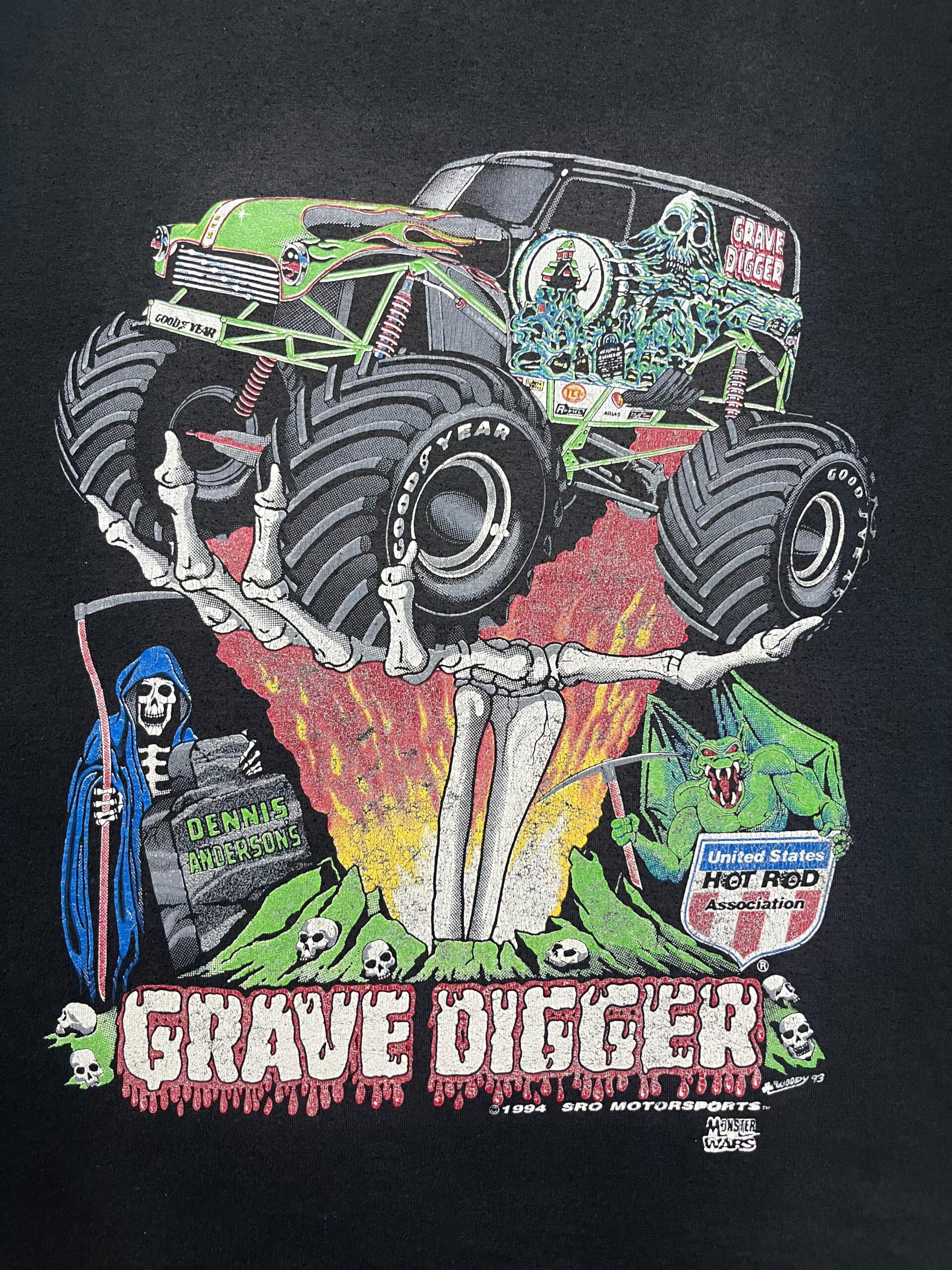 VIntage Grave Digger 90s - Image 2