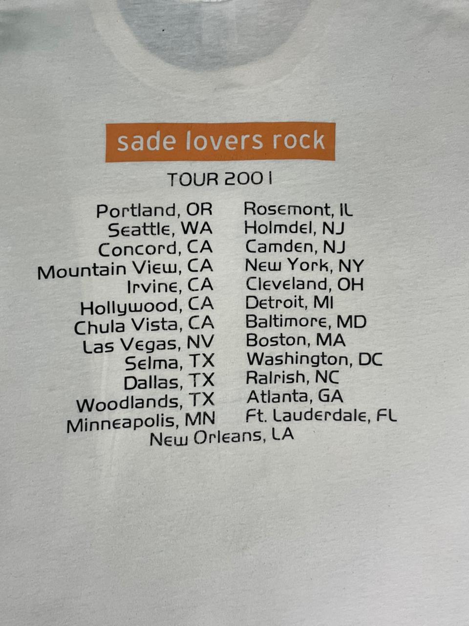 VIntage Sade Lovers Rock Tour 2001 - Image 4